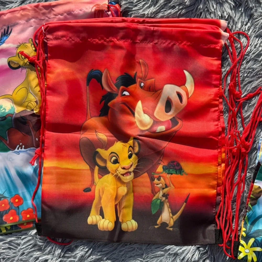 Disney Lion King 12pk Drawstring Party Favor Bags